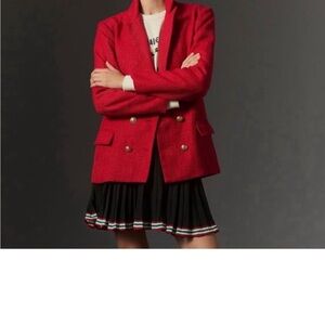 Bishop + Young Parker Blazer NWT XXS Raspberry